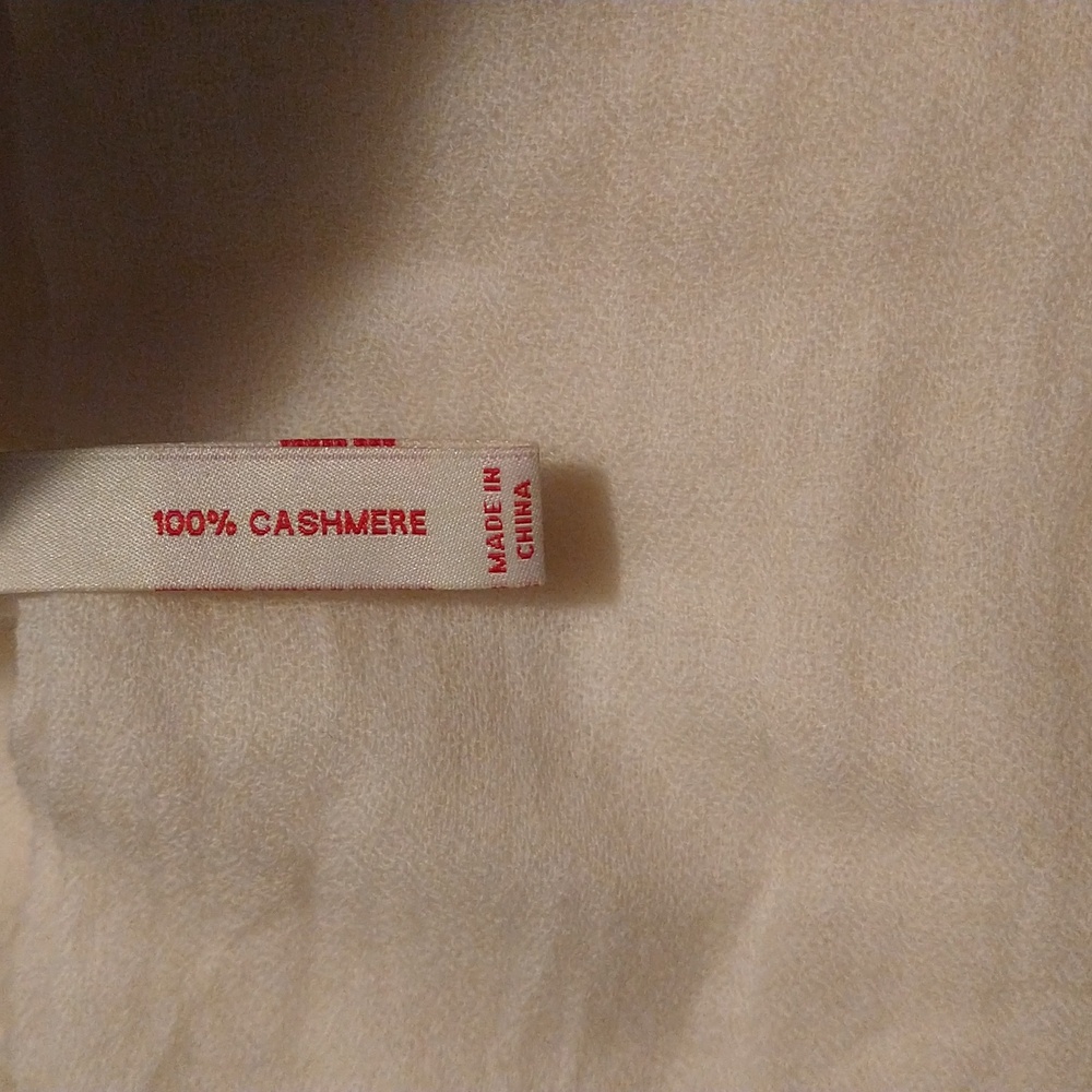 Red Envelope brand cashmere scarf